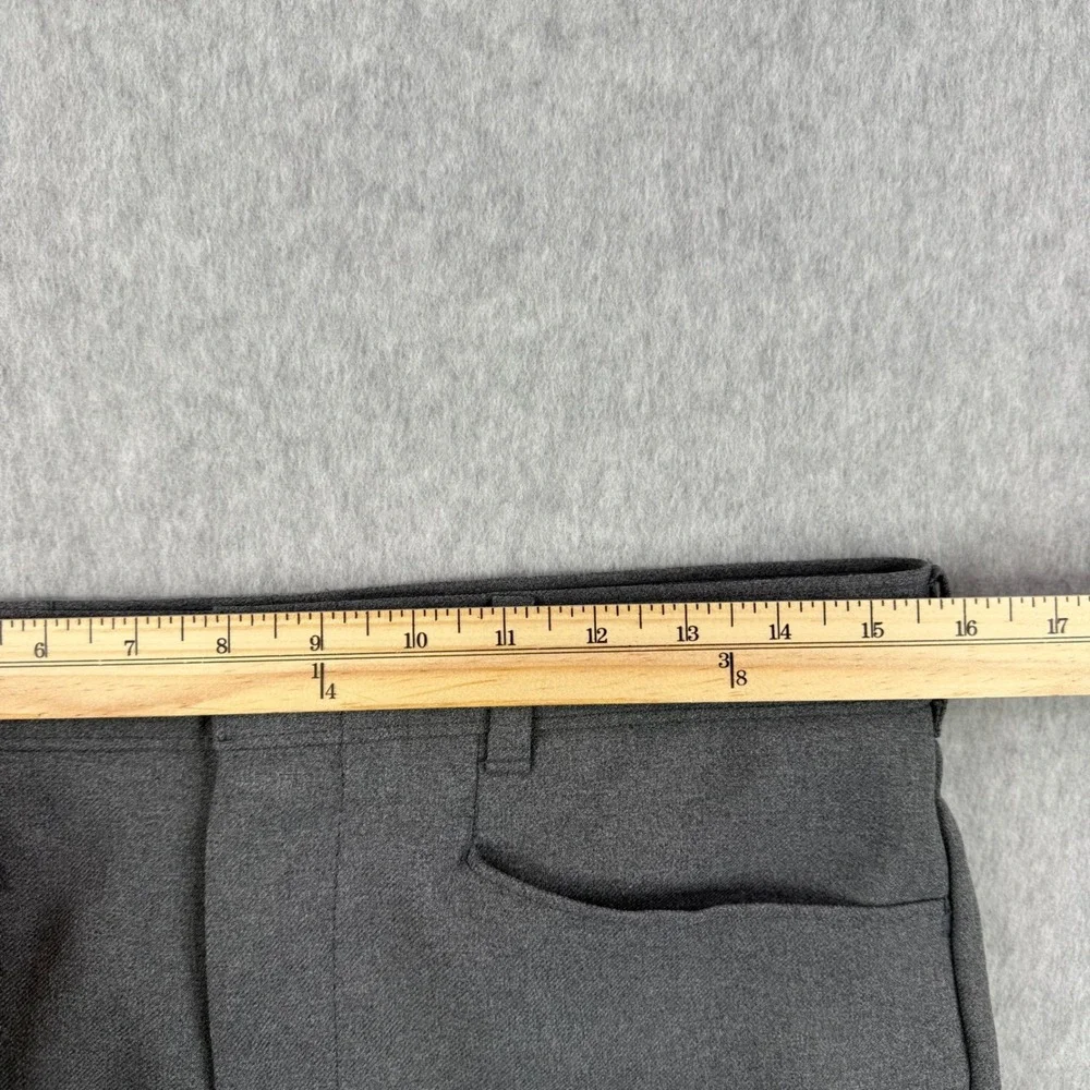 Vintage Levis Pants Mens 32x34‎ Gray Action Slacks Dress Trousers Talon Zip 70s